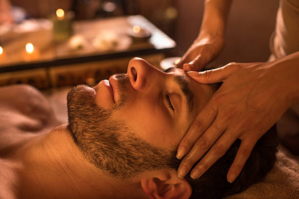 Pour la fête des pères, un massage et soin du visage